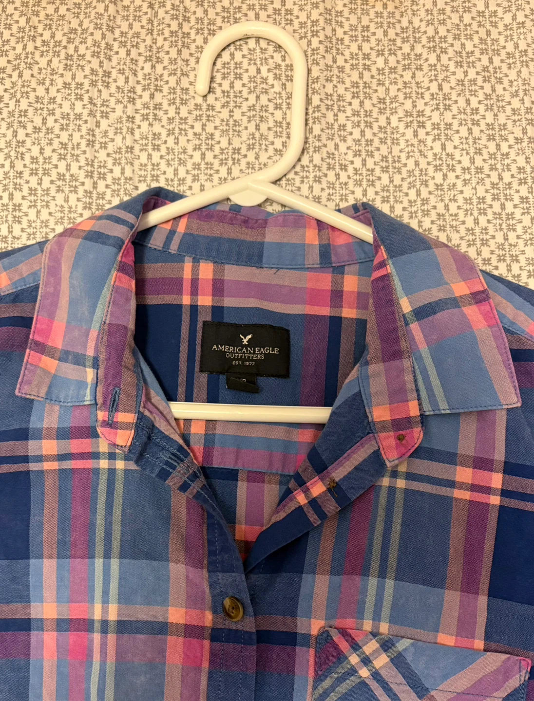 ✨✨American Eagle Outfitters Plaid Button-Down Shirt - photo 2