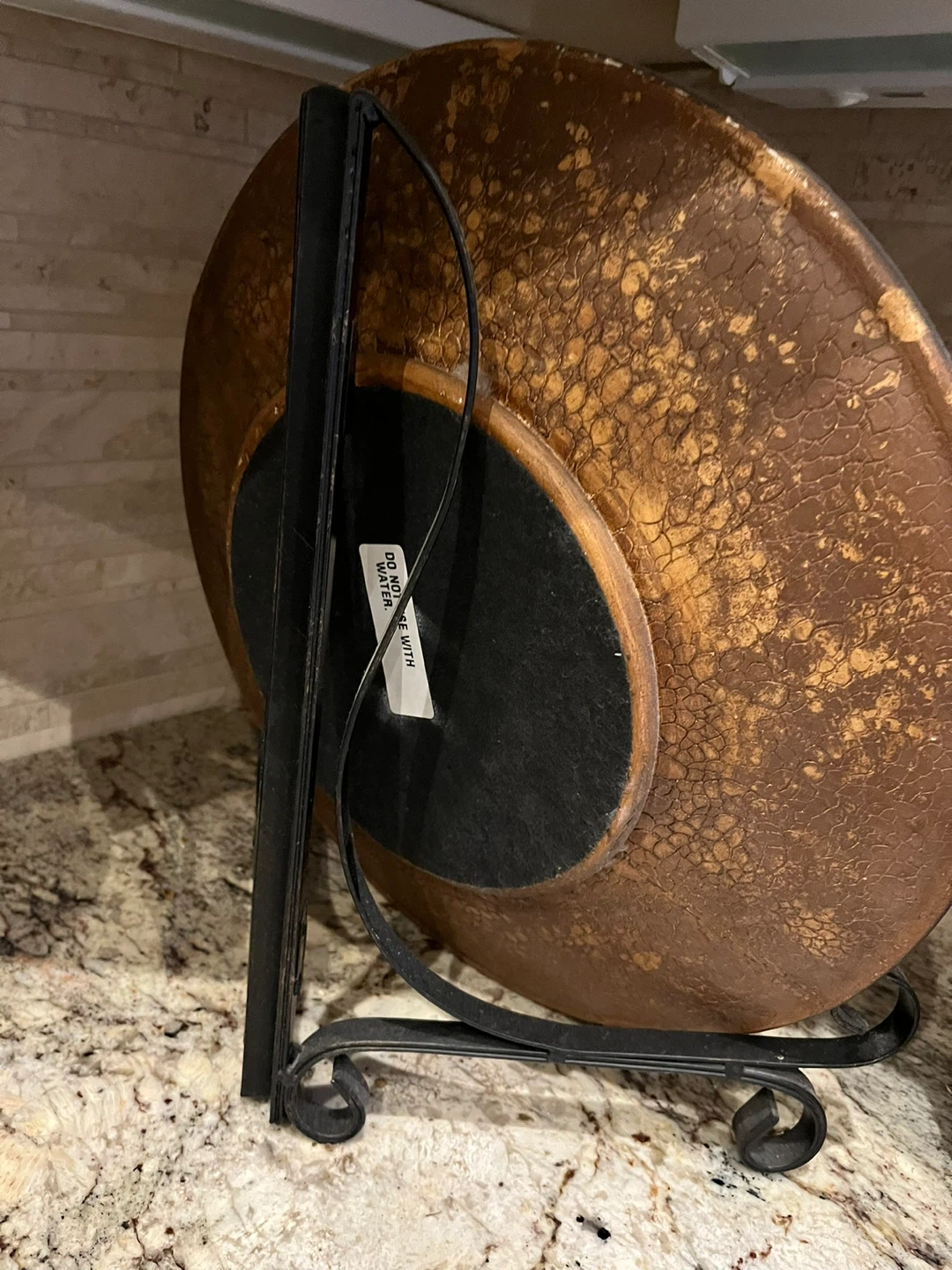 Decorative Display Plate with Stand - photo 3