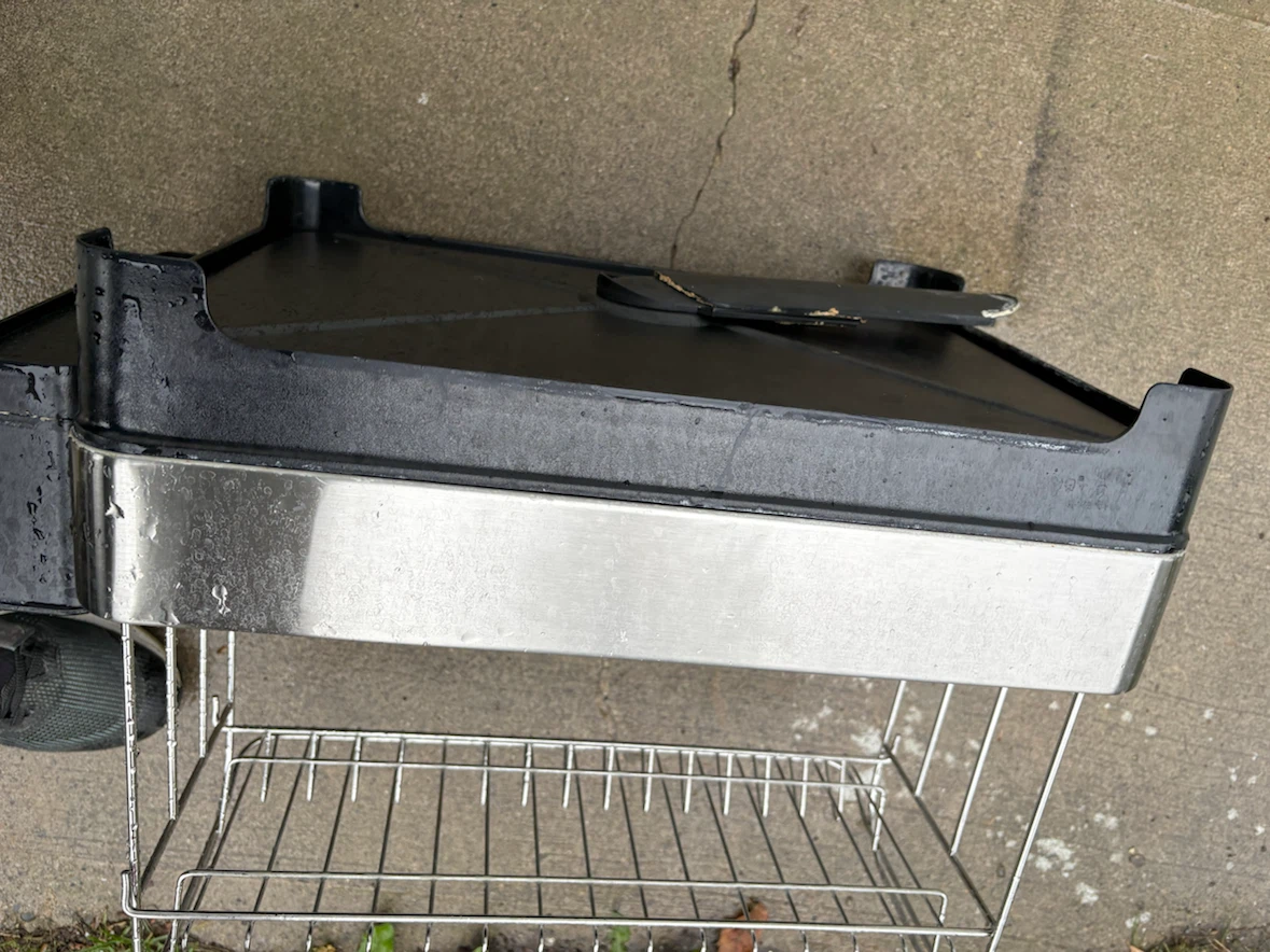 Two-Tier Dish Drying Rack with Utensil Holder - photo 3
