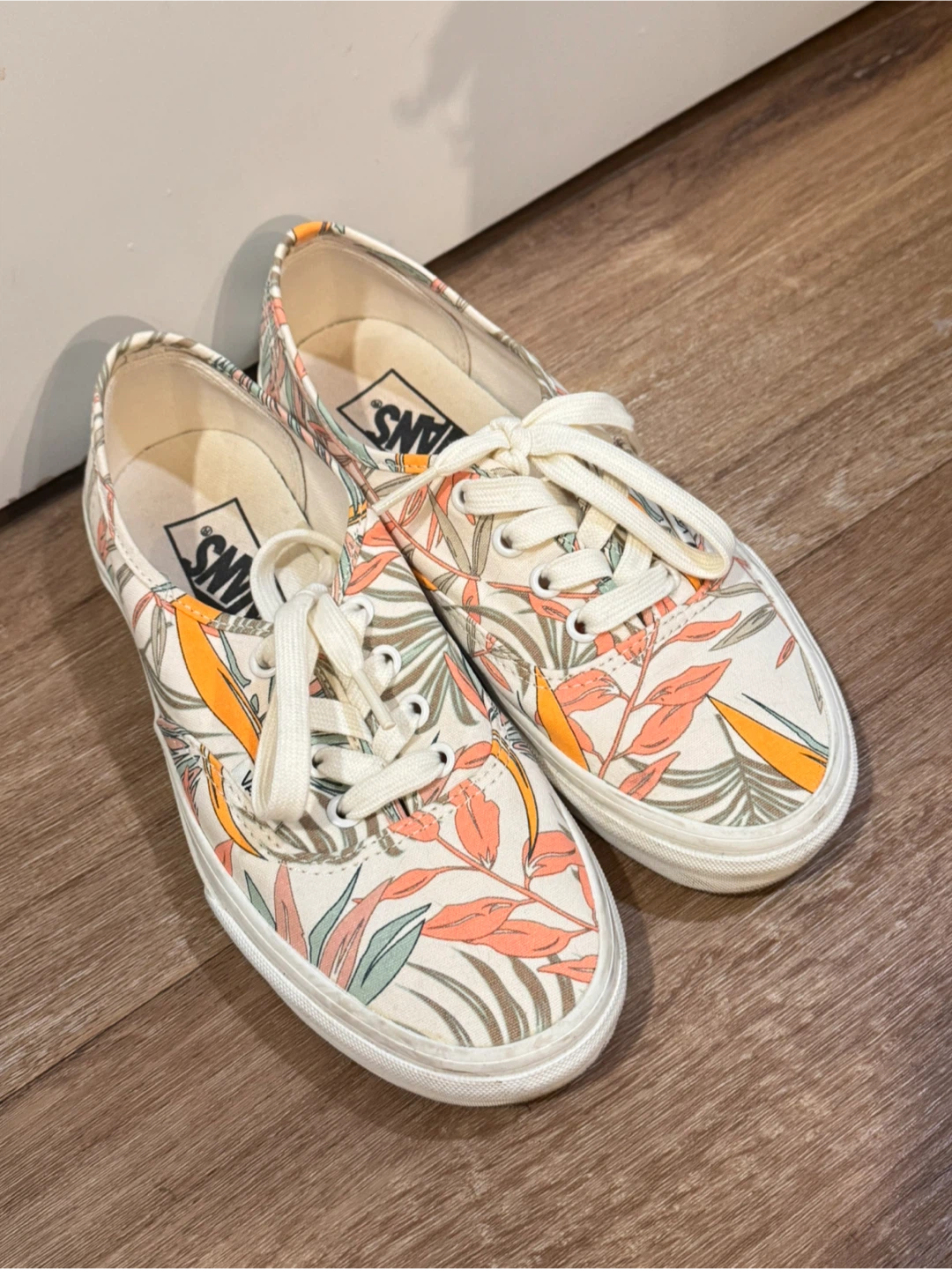 Vans Floral Canvas Sneakers