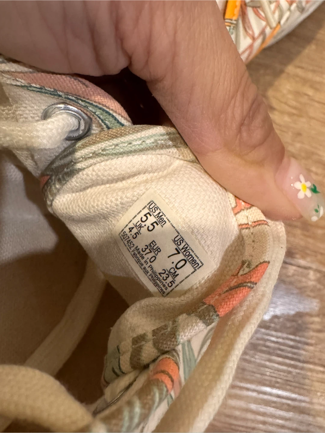 Vans Floral Canvas Sneakers - photo 5