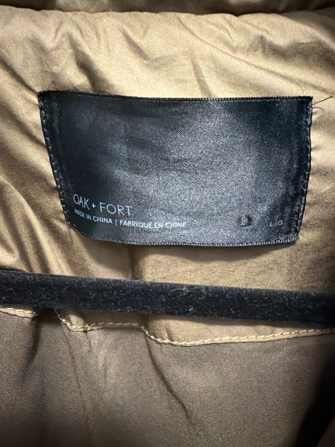 Oak + Fort Brown Quilted Jacket - photo 2