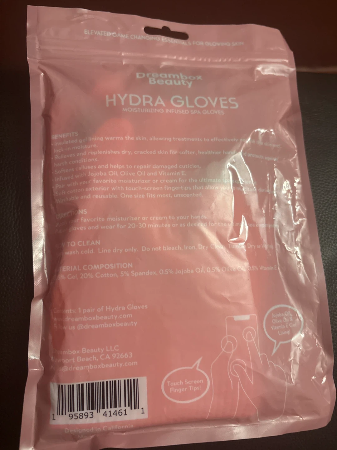 NEW Dreambox Beauty Hydra Gloves - Moisturizing Spa Gloves - photo 2