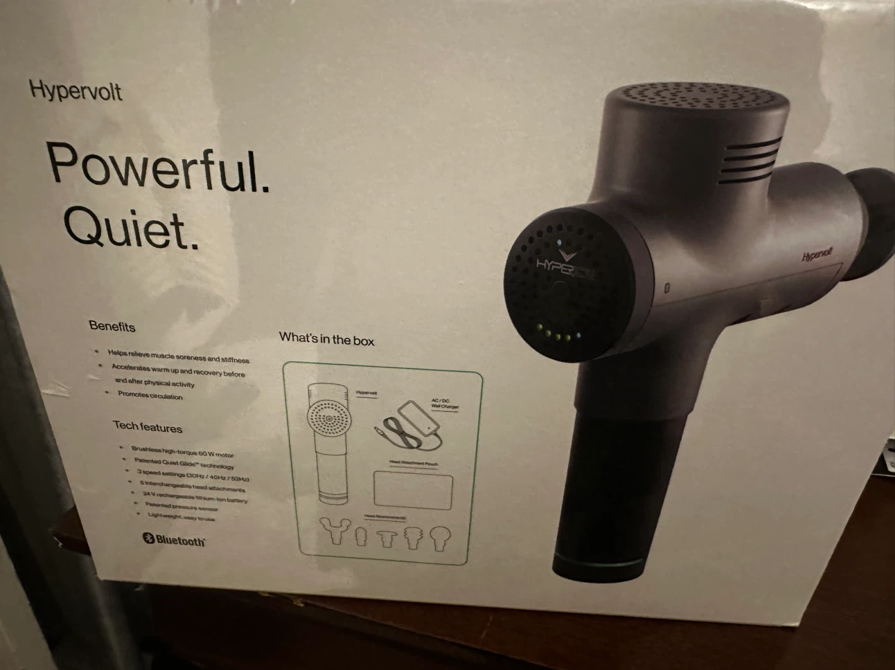 Hyperice Hypervolt Handheld Percussion Massage Device - photo 2