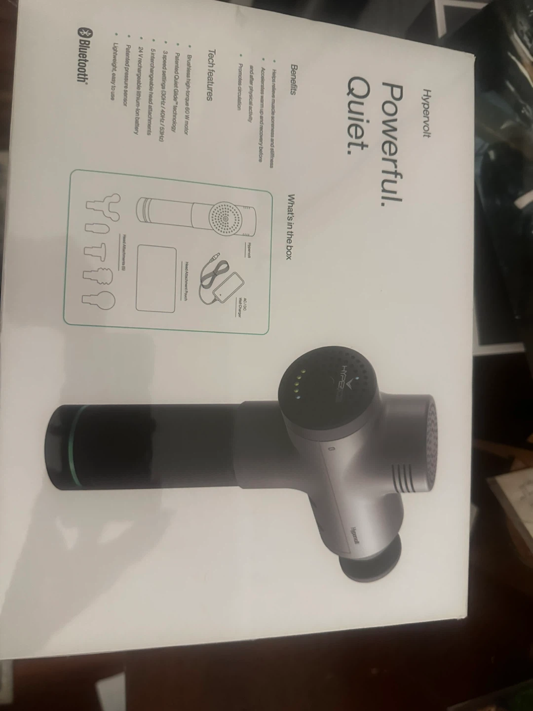 Hyperice Hypervolt Handheld Percussion Massage Device - photo 3