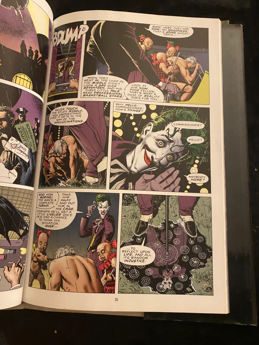 Batman The Killing Joke Deluxe Edition Graphic Novel - photo 4