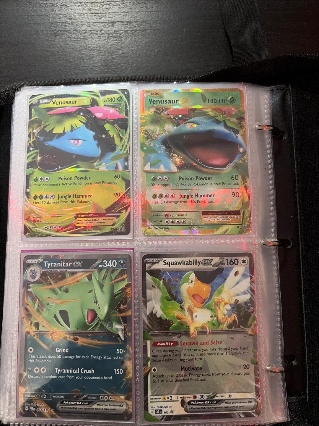 Set of 4 Pokemon Trading Cards