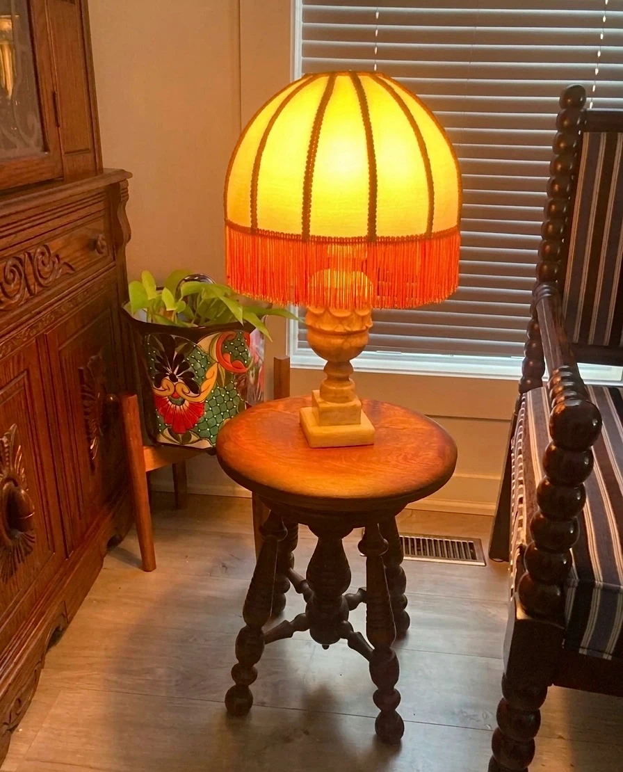 Alabaster Boudoir Lamp - photo 4