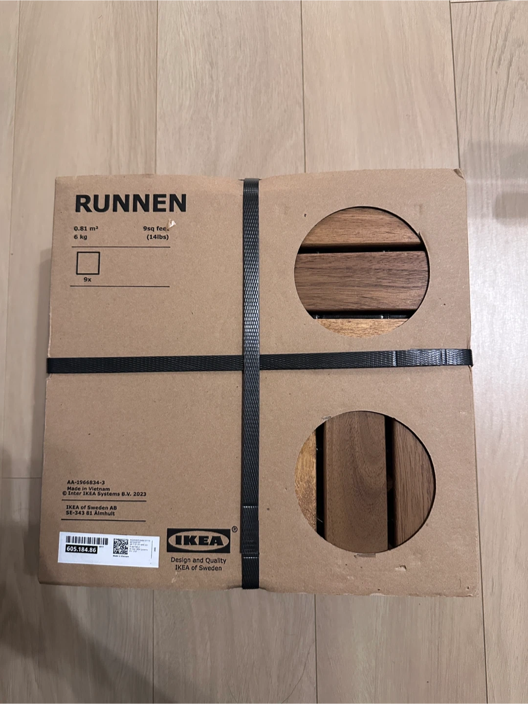 Ikea Runnen Outdoor Flooring