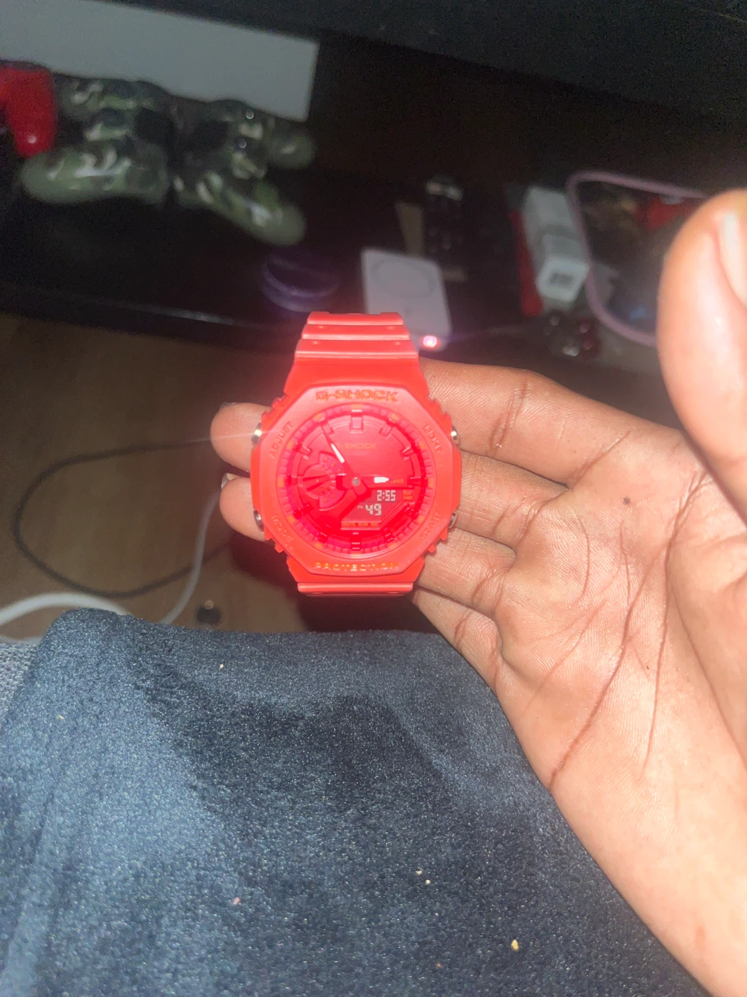 Casio G-Shock Red Analog-Digital Watch