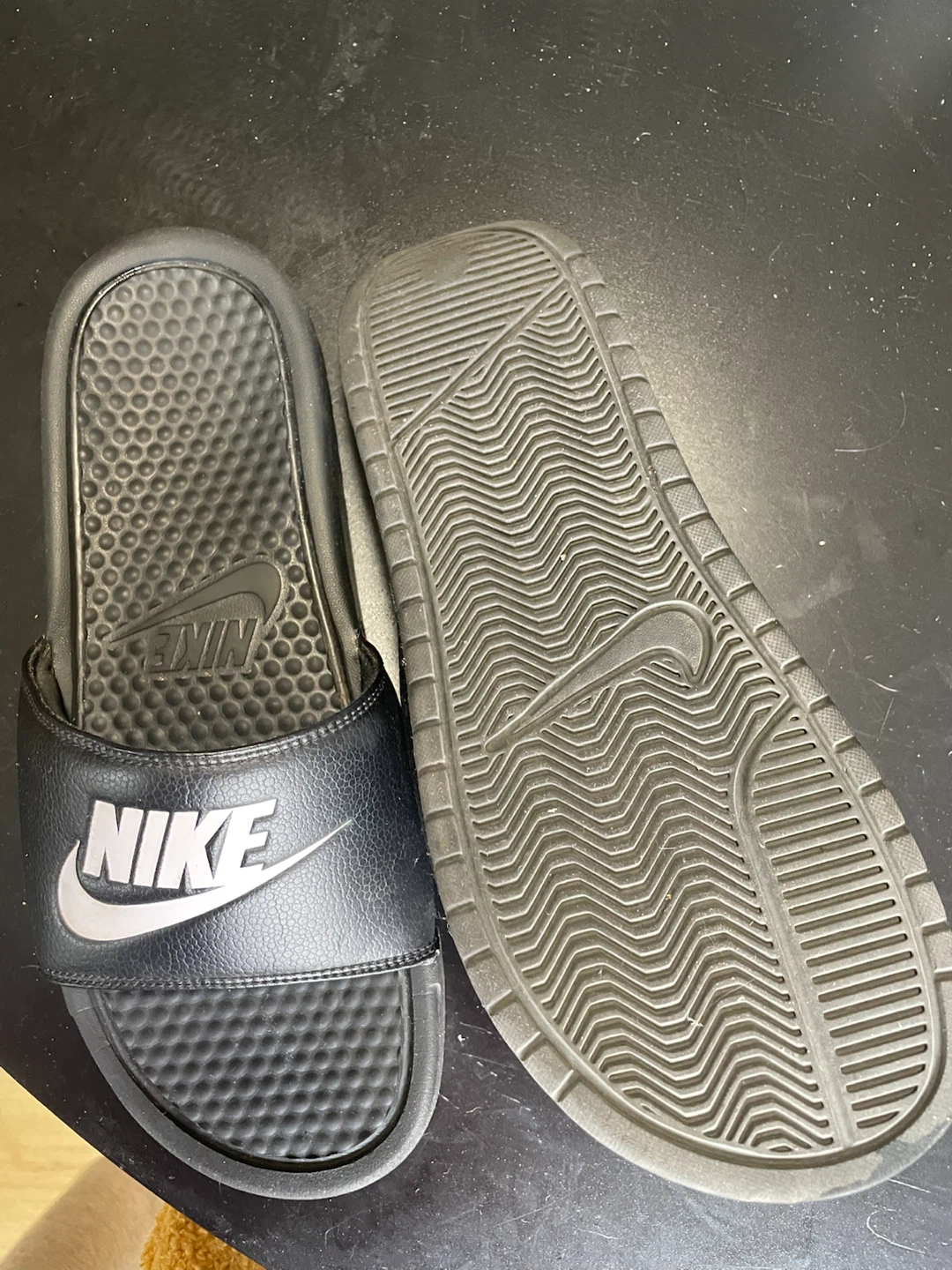 Nike Slides Black Size 10 - photo 3