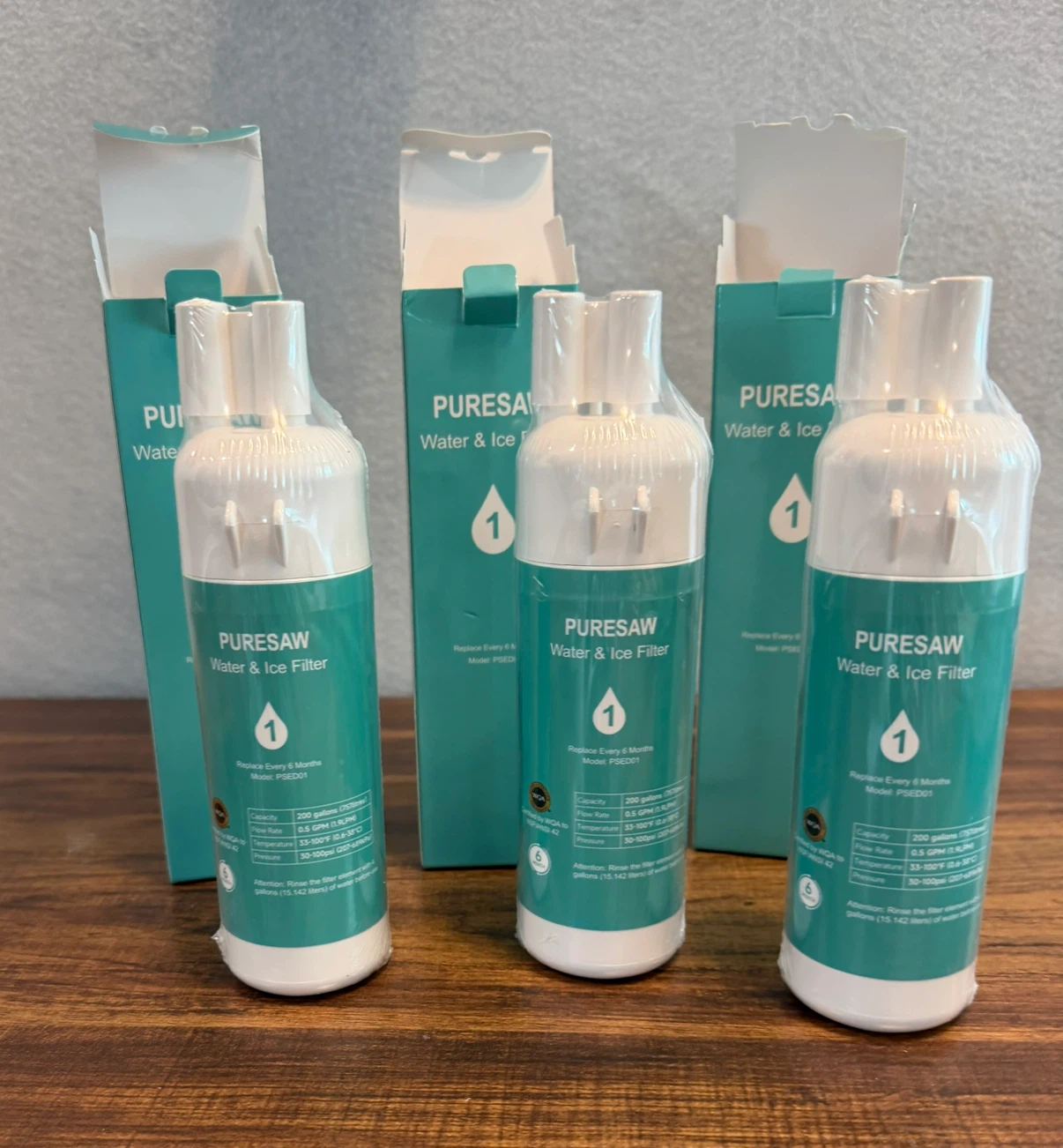 3 Puresaw Water & Ice Filters PSED01