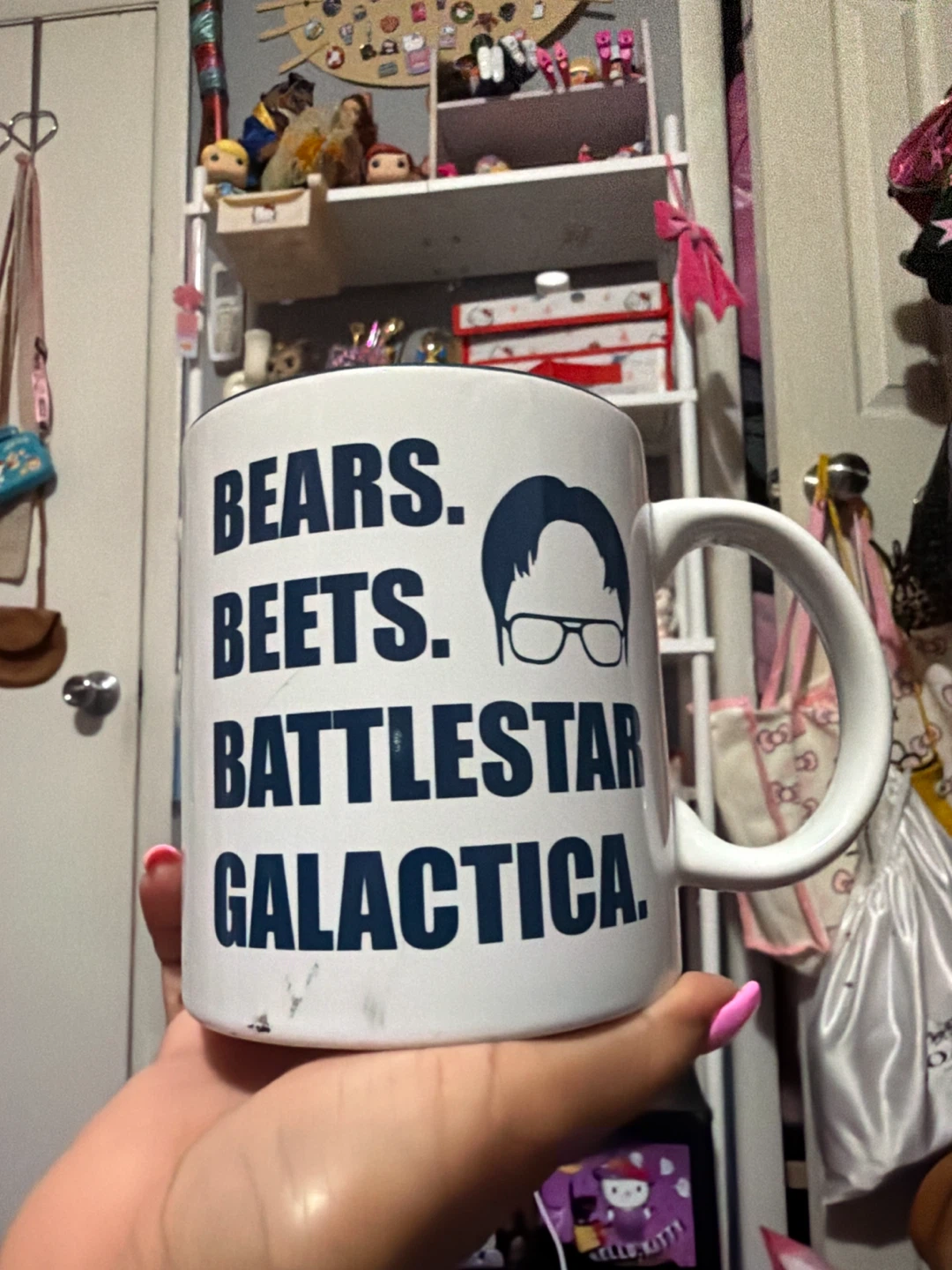 The Office Bears Beets Battlestar Galactica Coffee Mug