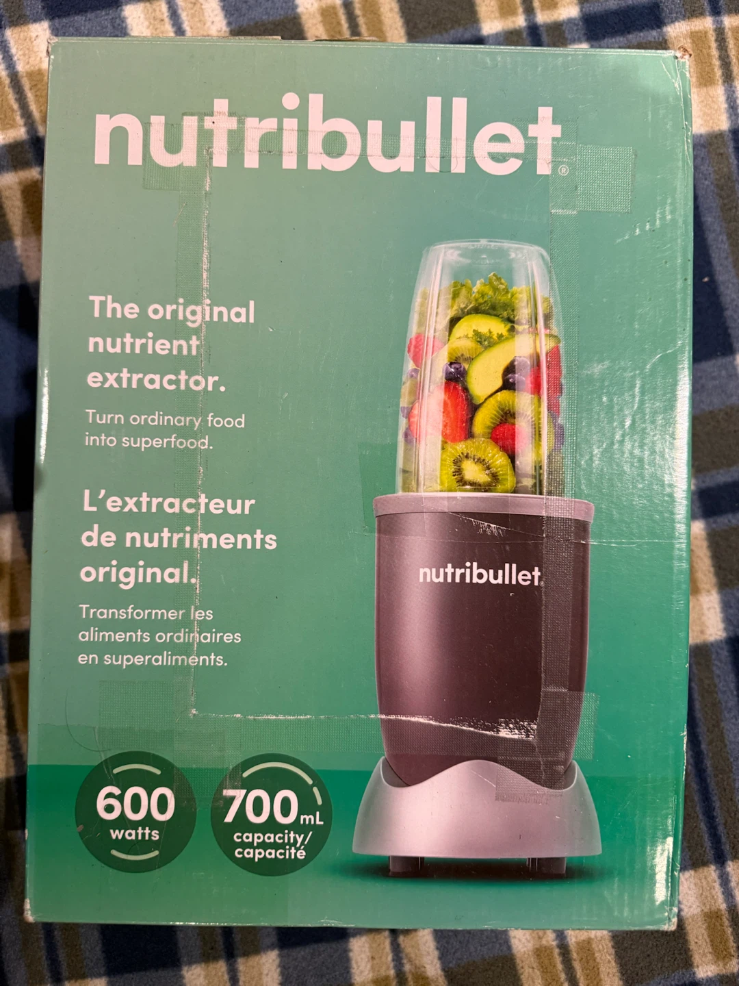 Nutribullet 600W Nutrient Extractor- NEW