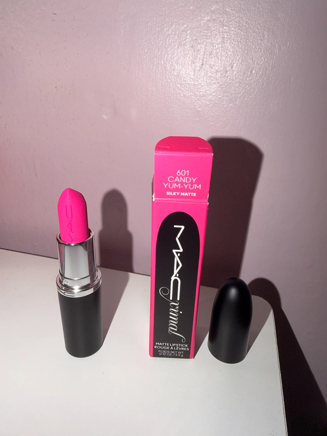 MAC Maximal Silky Matte Lipstick in Candy Yum-Yum