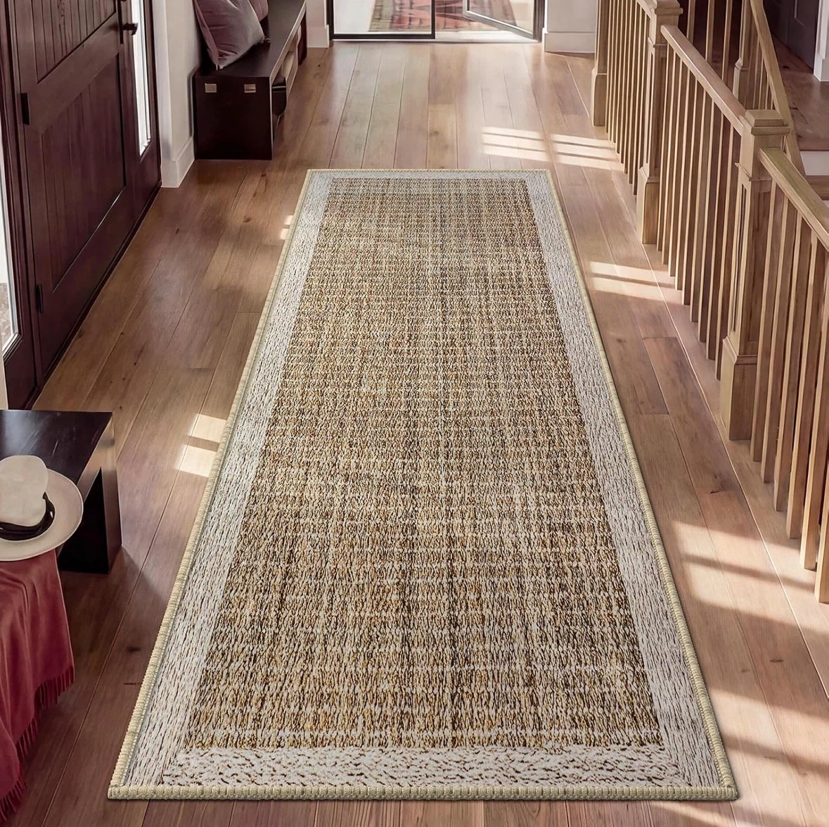 Non-Slip Kitchen Hallway Runner Rug 2x6 ft and 2x3 ft