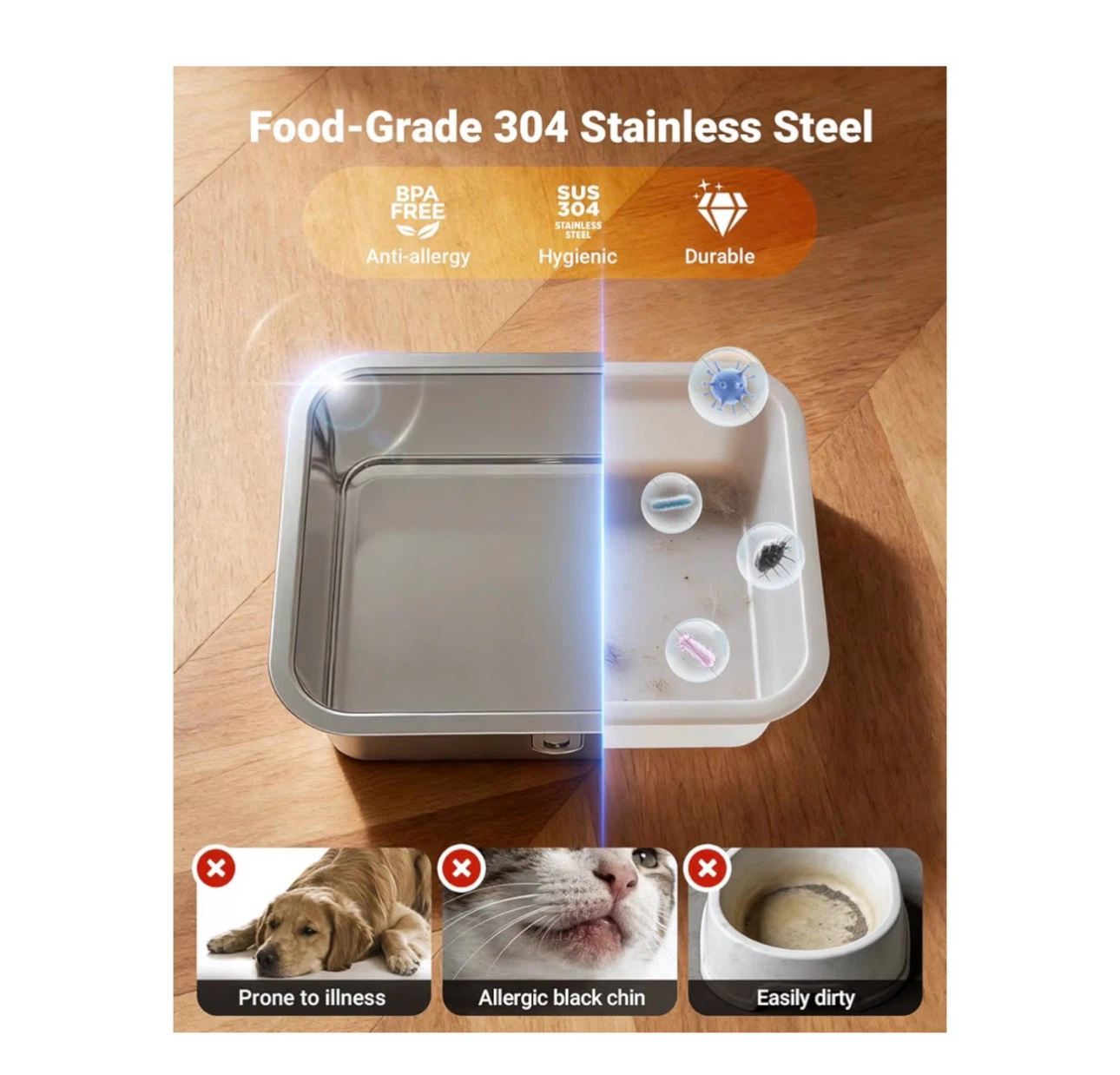 Brand new 5.55Gal/21L Mega-Capacity Dog Water Fountain - photo 4