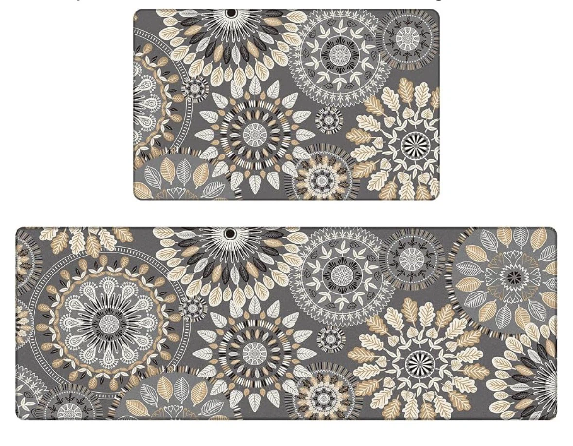 Cushioned Kitchen Mat Set