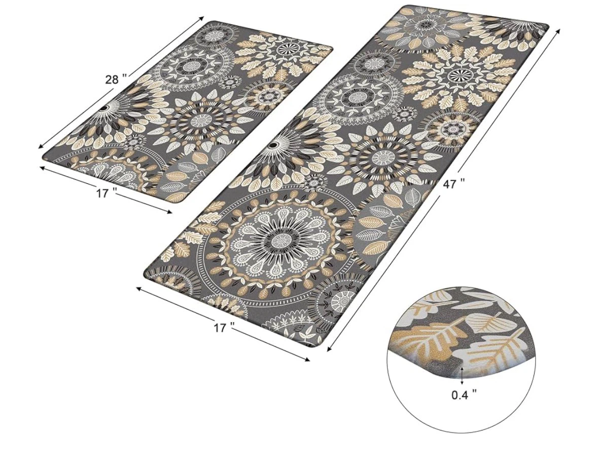 Cushioned Kitchen Mat Set - photo 5