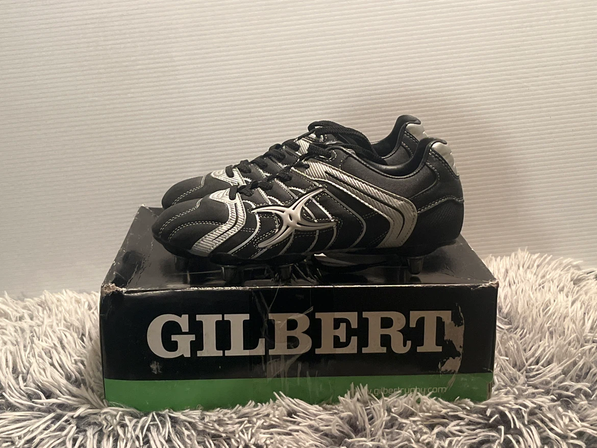 Gilbert Mercury Pro Rugby Boots - Size 6 US