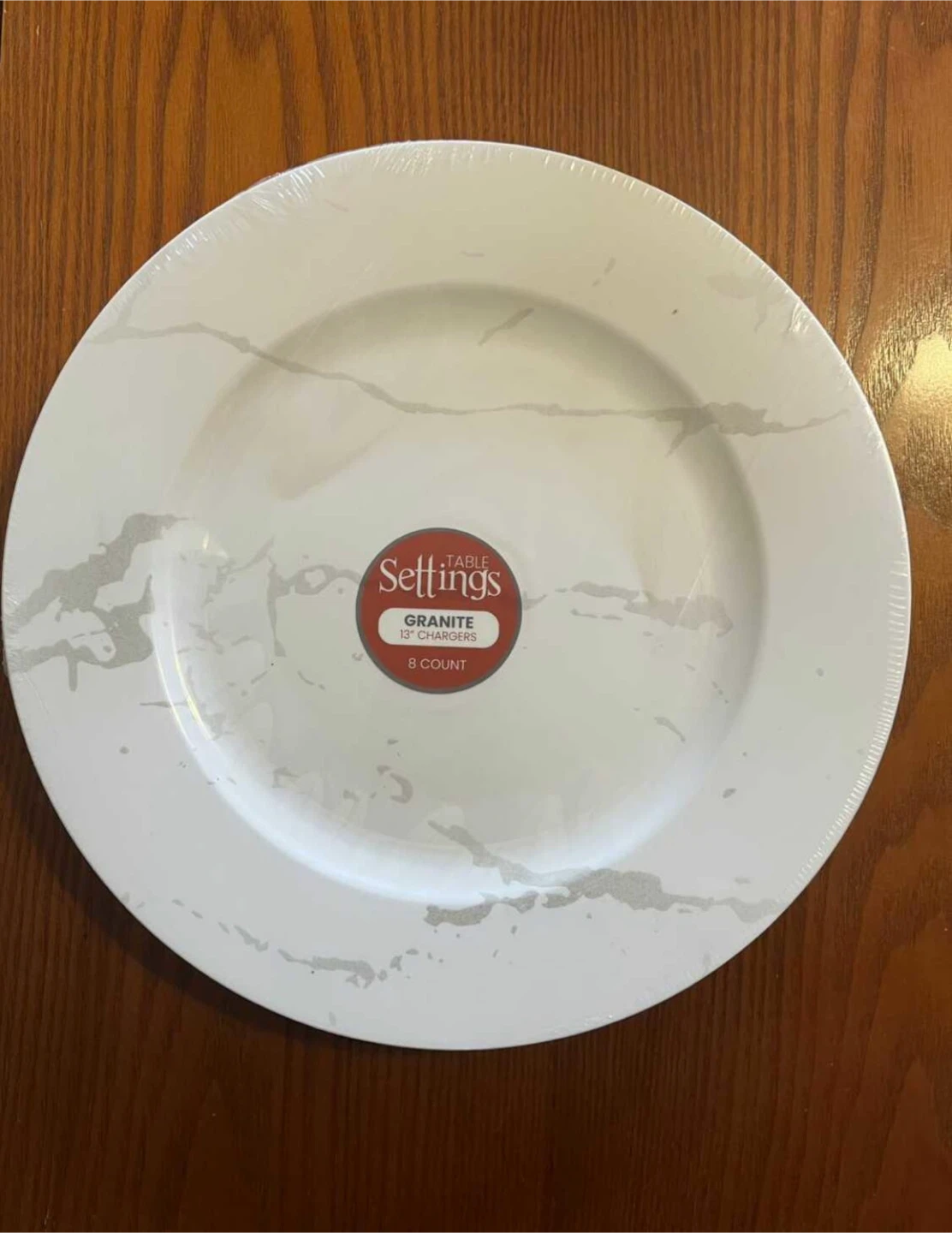 CHARGER PLATES (2 packs of 8) - photo 4