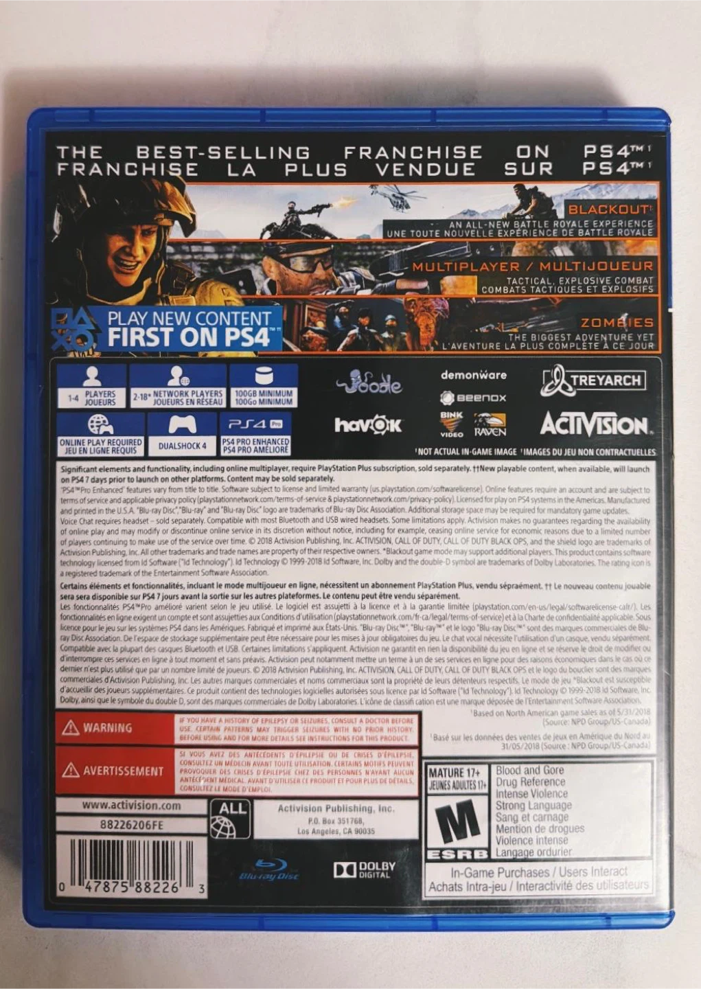 Call of Duty: Black Ops 4 – PS4 — $5 - photo 2