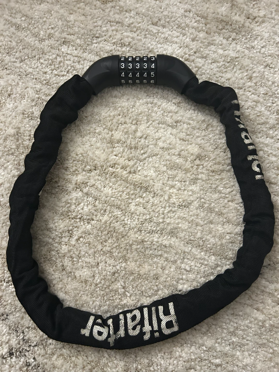 5-Digit Combination Bike Lock