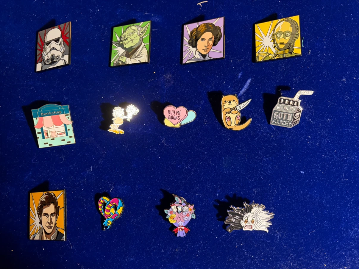 Collection of Enamel Pins