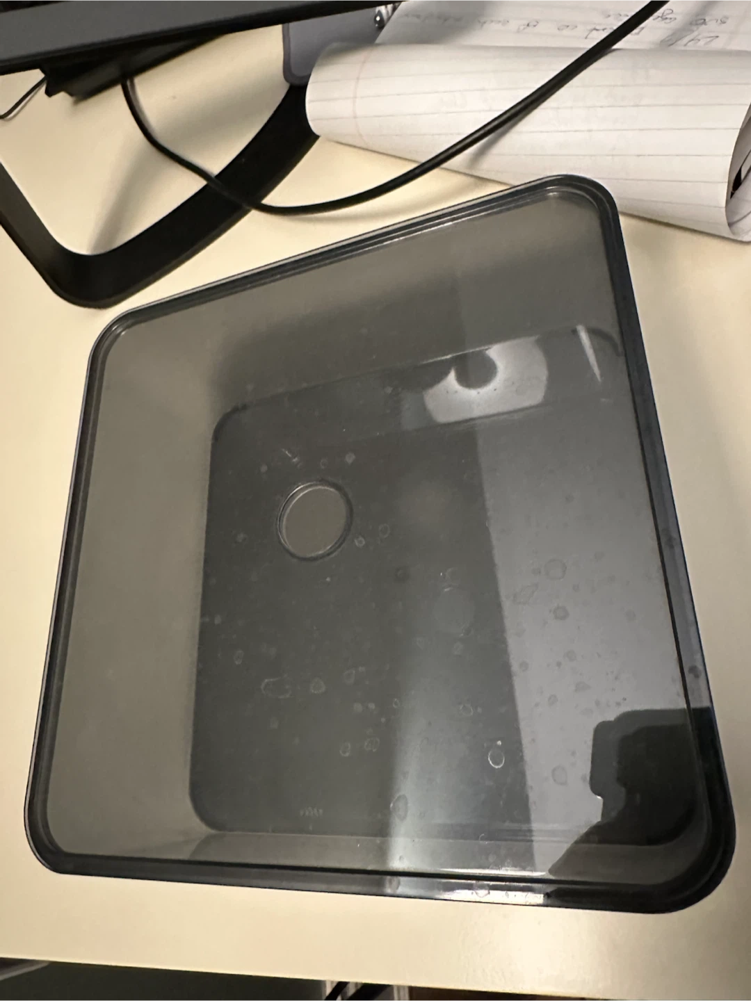 Ikea VISSLAÅN box with lid
