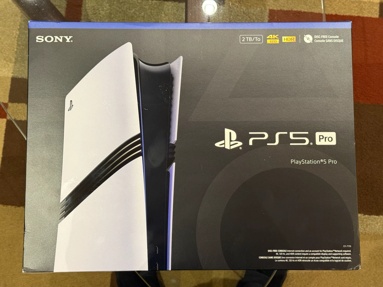BNIB - Sony PlayStation 5 Pro Console 2TB