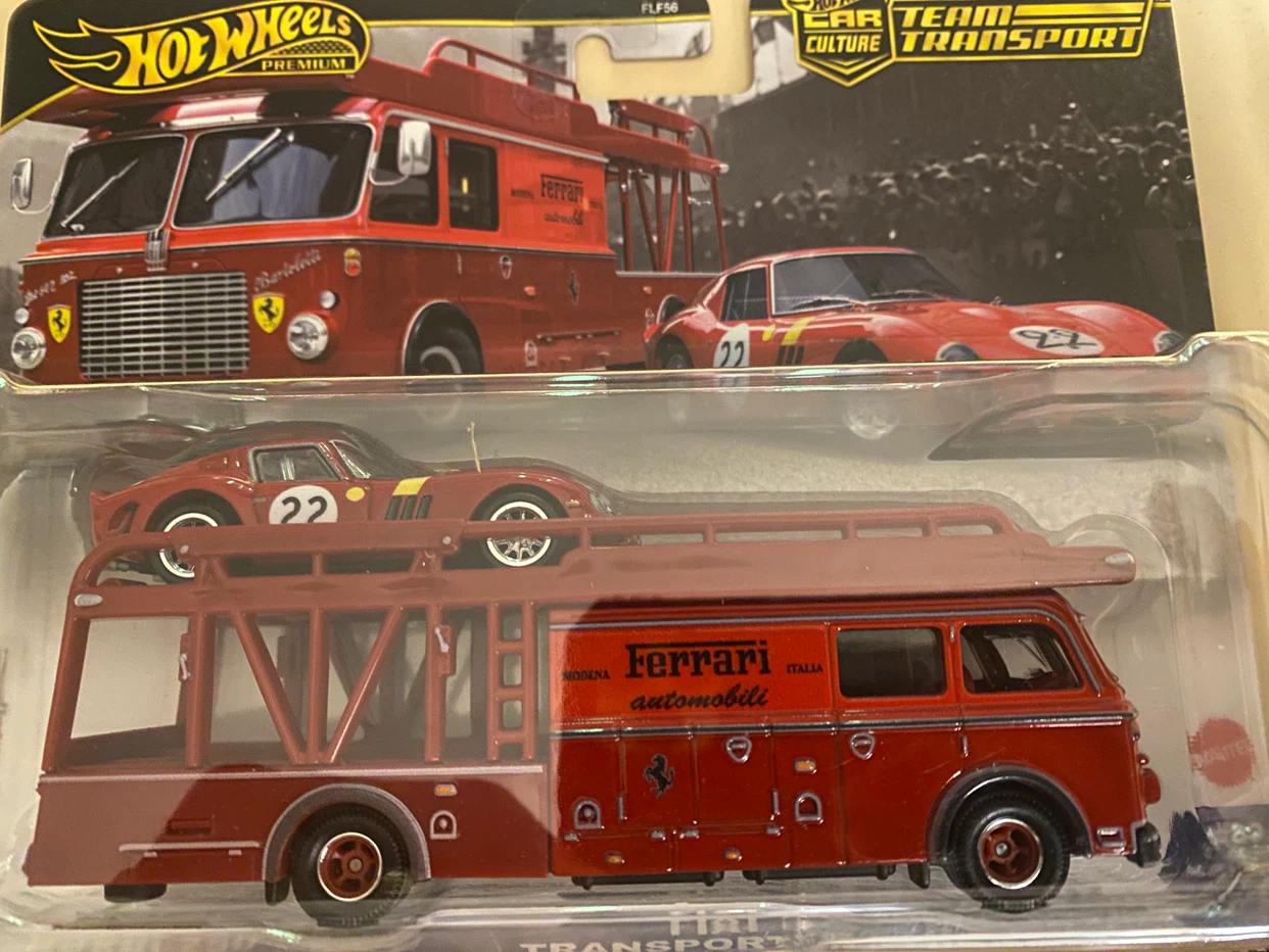 Hot Wheels Premium Ferrari 250 GTO & Bartoletti Transporter - photo 2