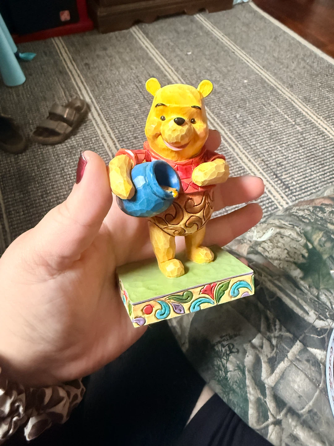Disney Traditions Winnie the Pooh and Pinocchio Figurines