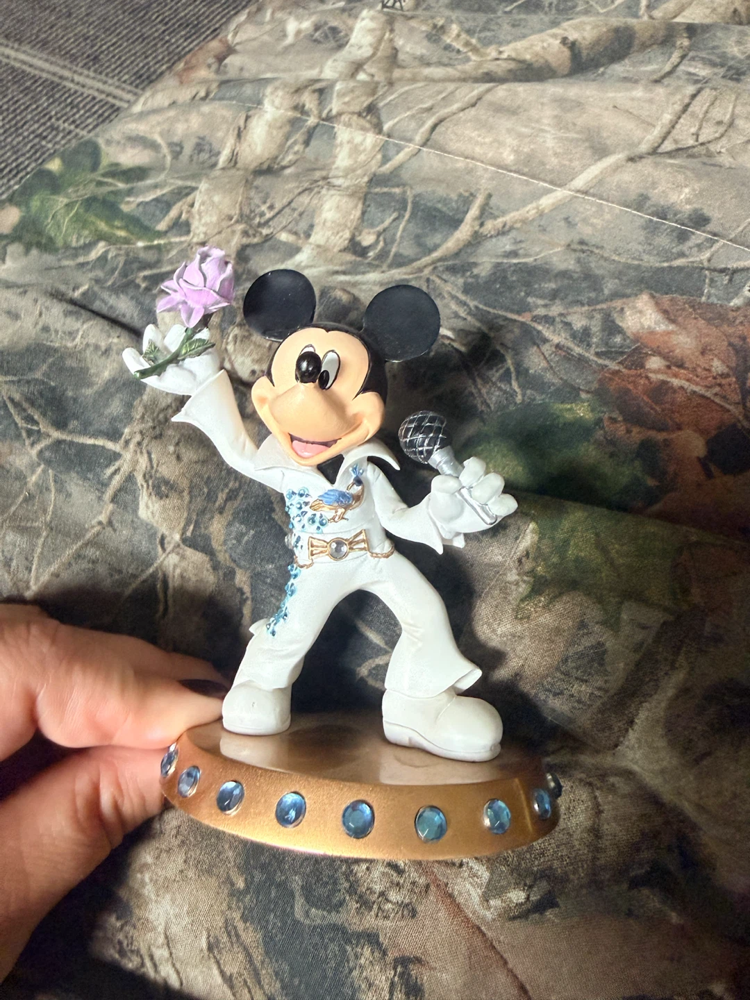 Disney Mickey Mouse Elvis Tribute Figurine