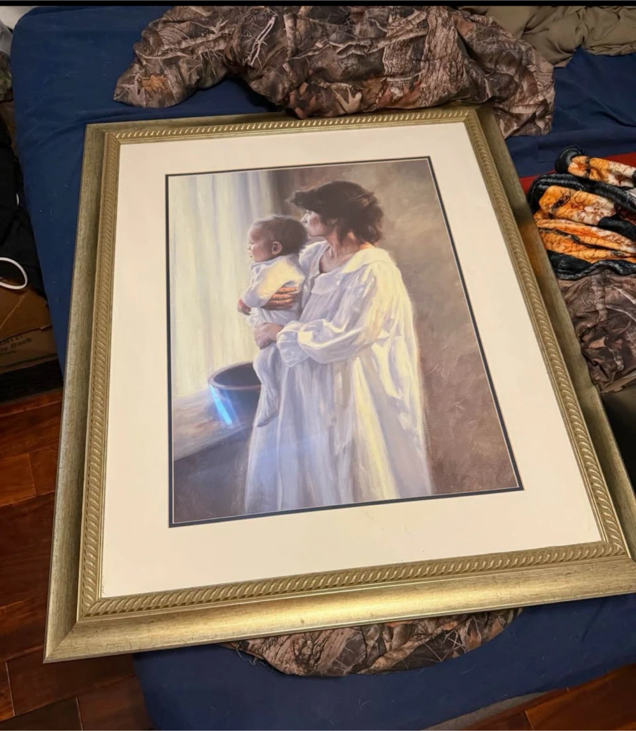 Robert Duncan -Framed Mother and Child Wall Art Print