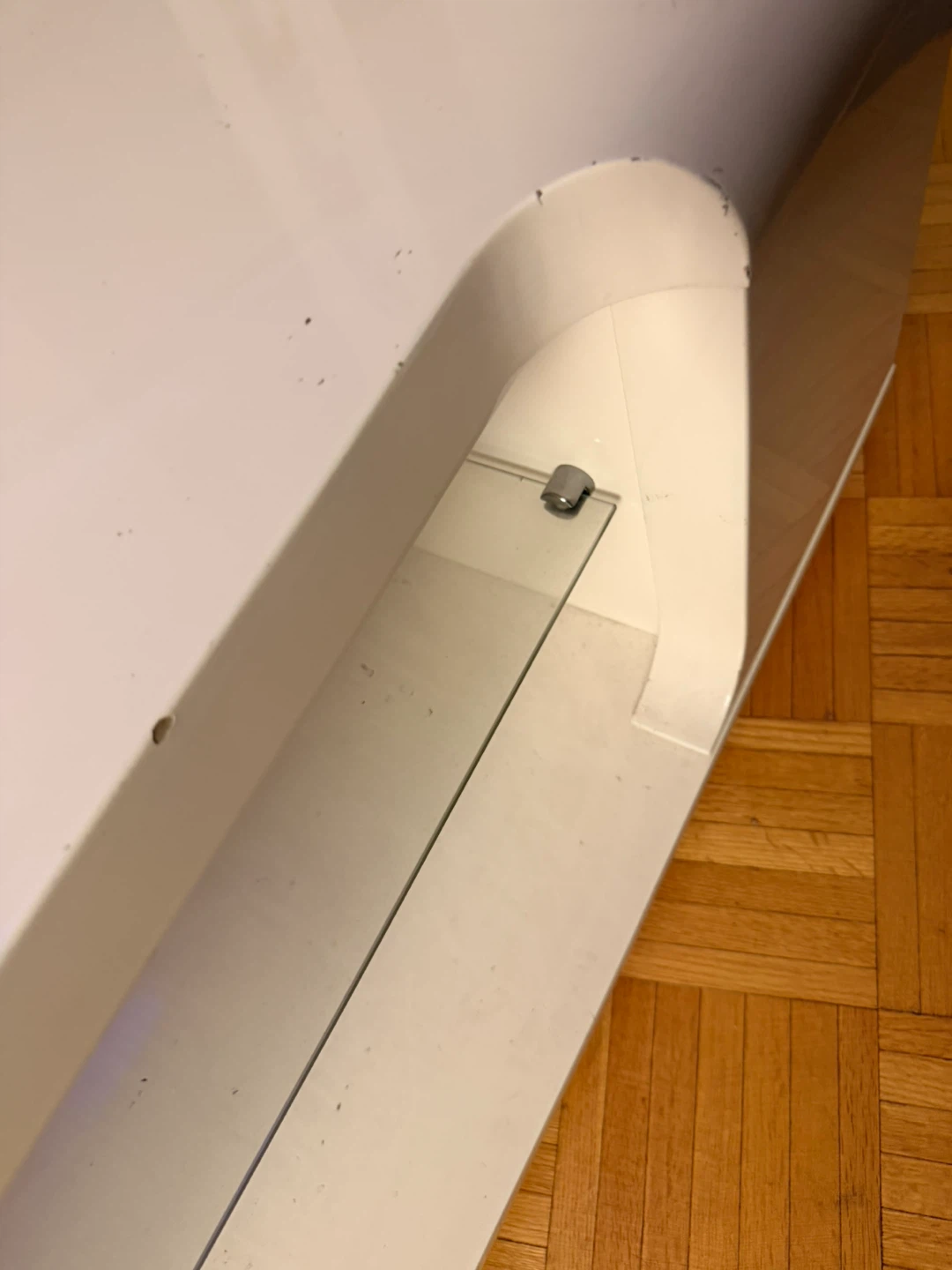 White Modern Coffee Table - photo 5