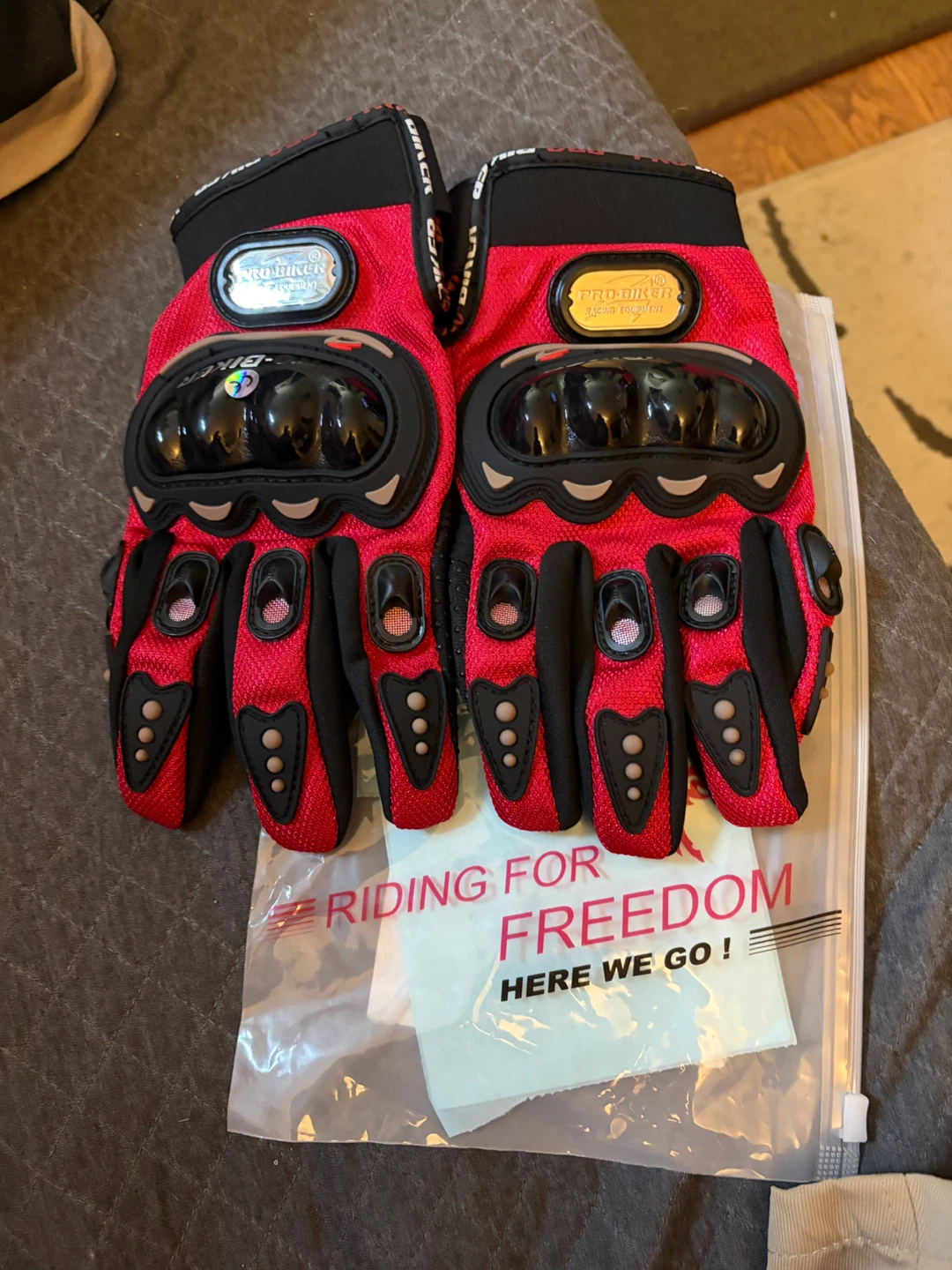 Motorcycle Gloves - Size L