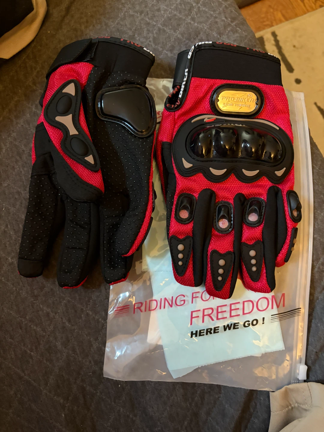 Motorcycle Gloves - Size L - photo 4