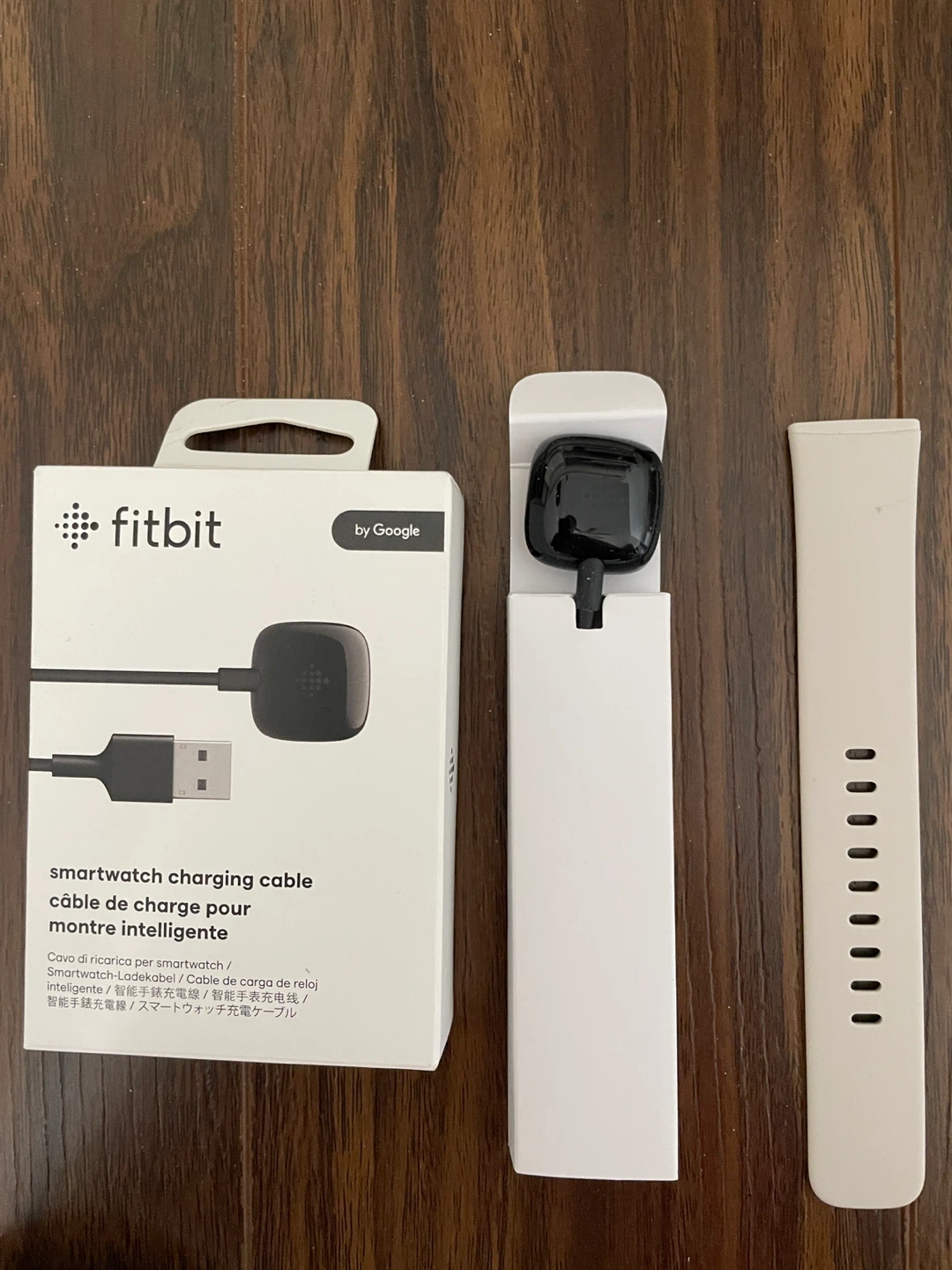 New Fitbit Smartwatch Charging Cable and Band
