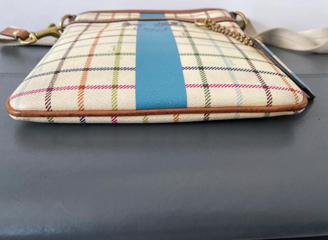 Coach Plaid Crossbody Bag - photo 3