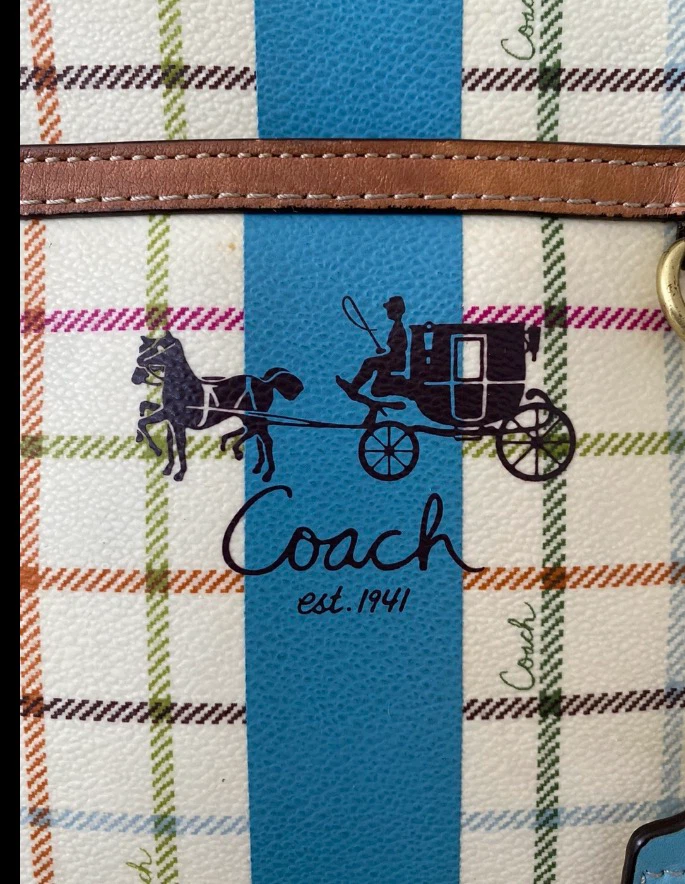 Coach Plaid Crossbody Bag - photo 4