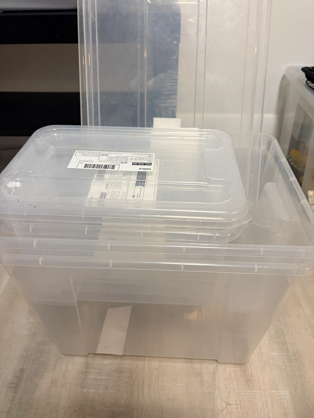 IKEA SAMLA Storage Boxes