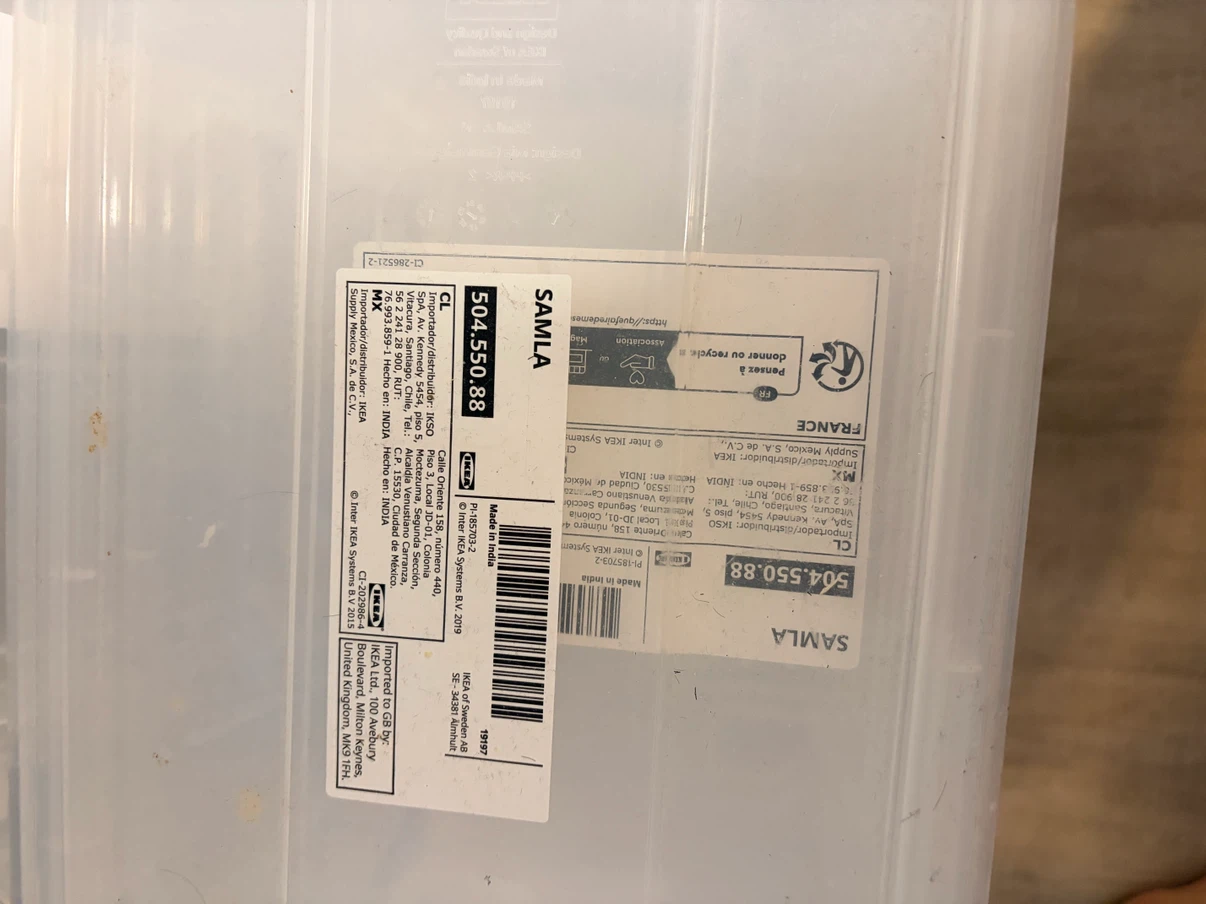 IKEA SAMLA Storage Boxes - photo 2