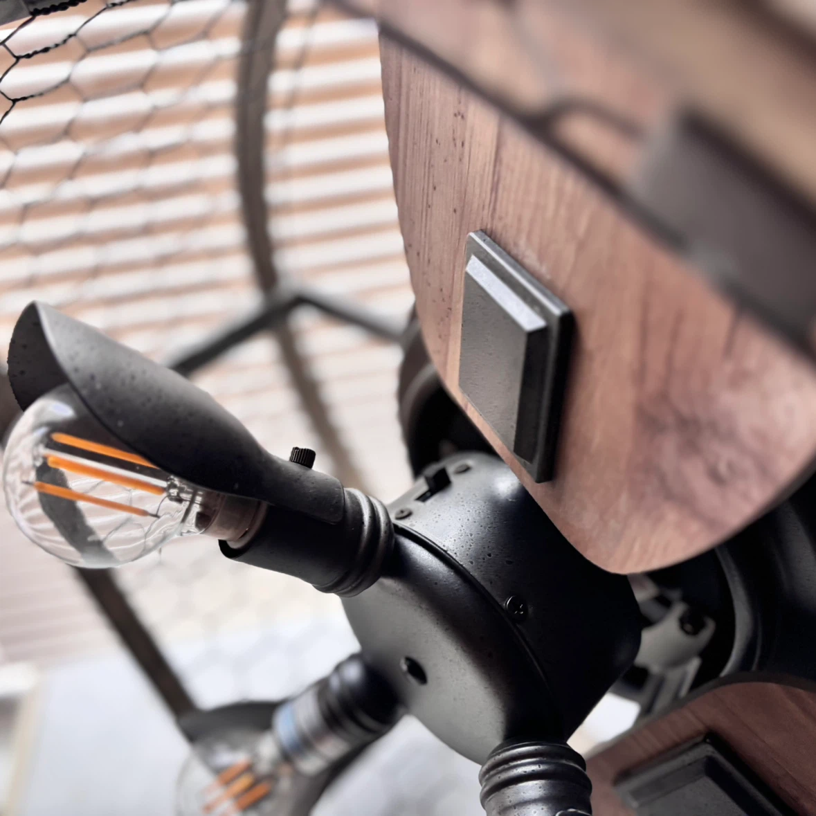 Industrial style ceiling fan - photo 3