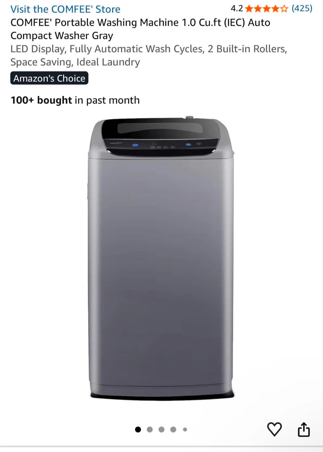 In Perfect Condition - Portable Washing Machine - photo 4