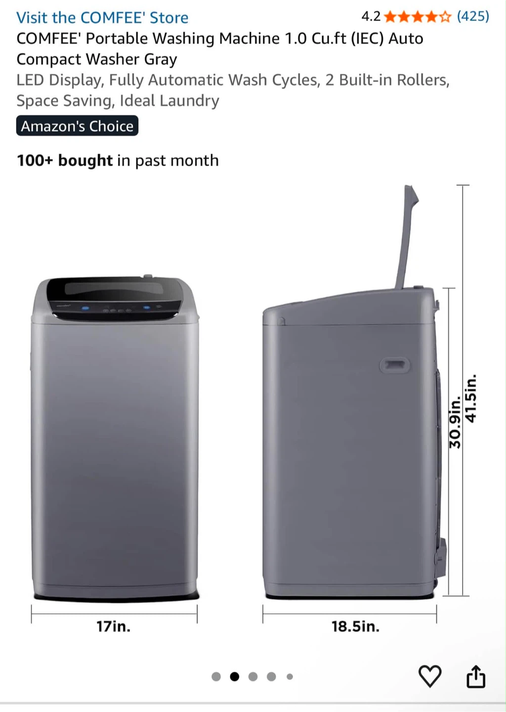 In Perfect Condition - Portable Washing Machine - photo 5