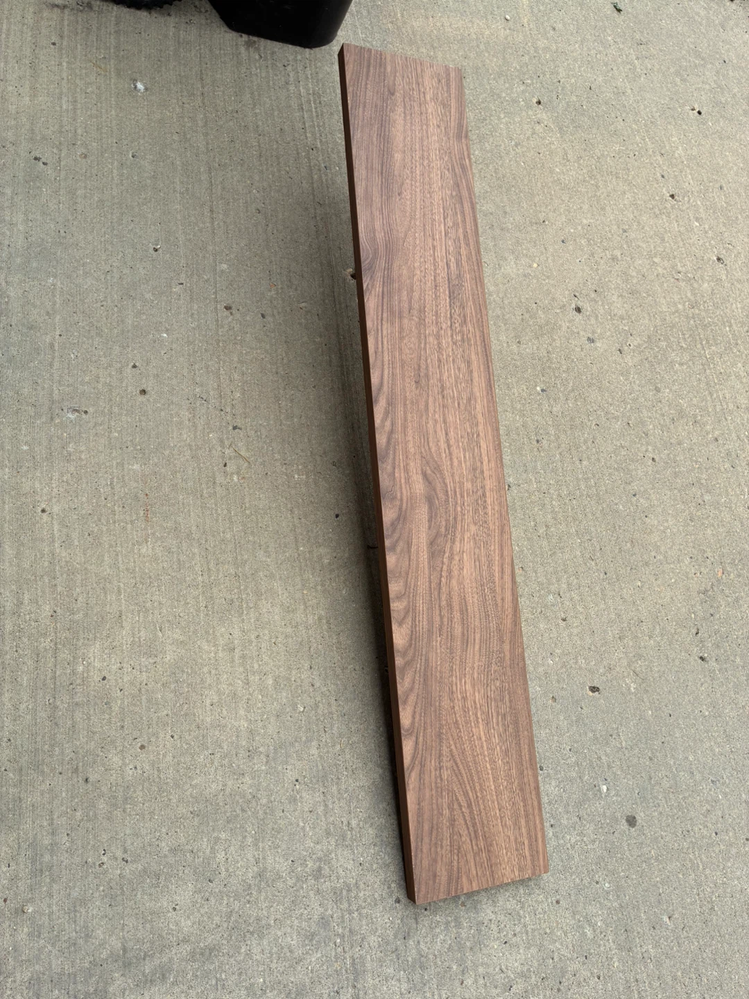 IKEA BERGSHULT shelf - walnut effect