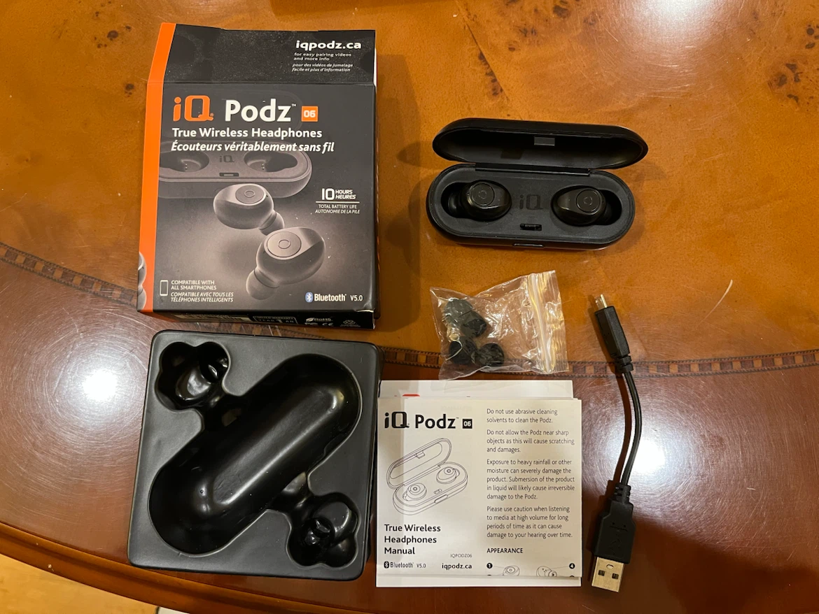 iQ Podz 06 True Wireless Headphones
