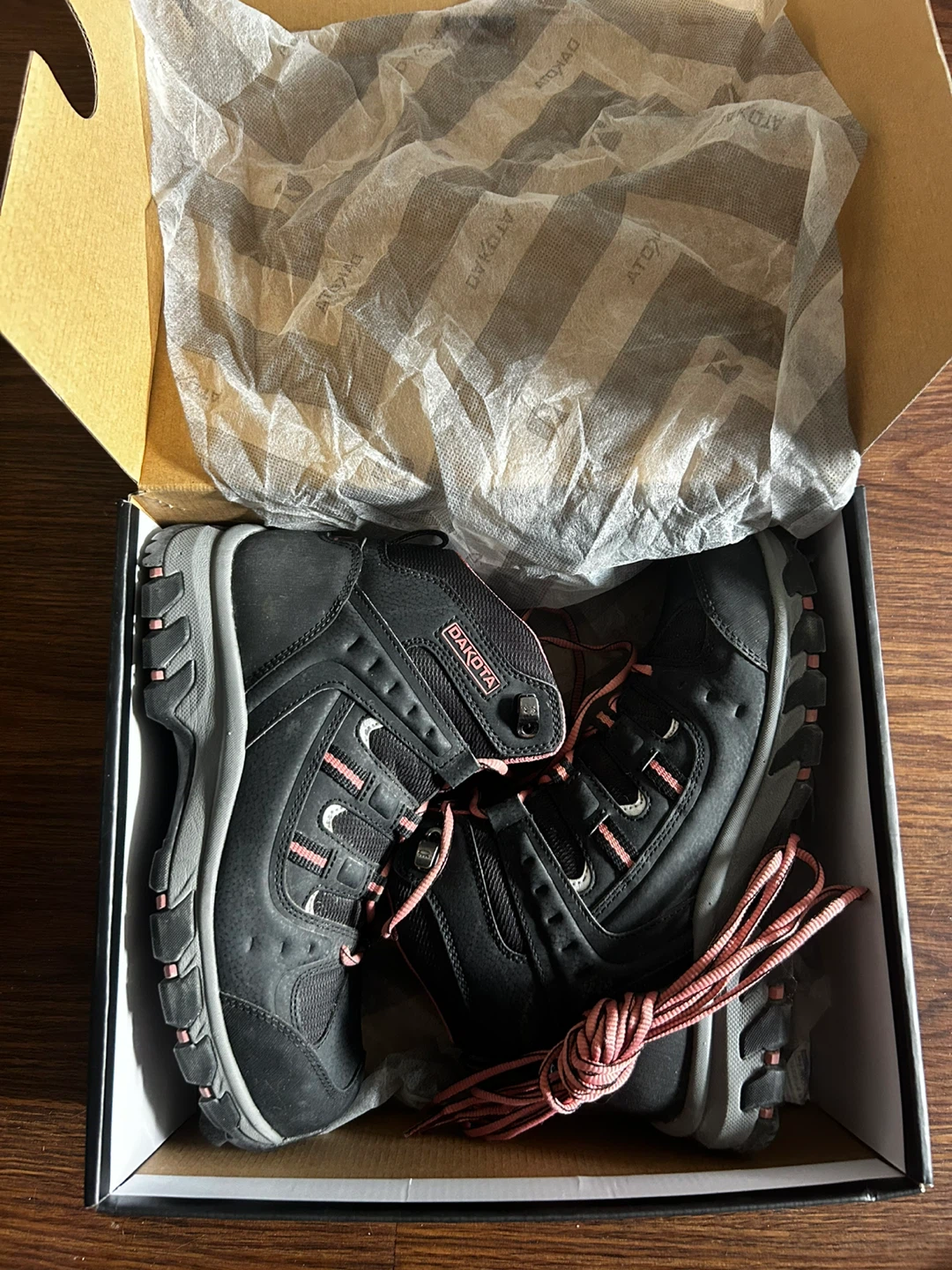 Dakota Workpro Series Black Boots - Size 7,5 - photo 3