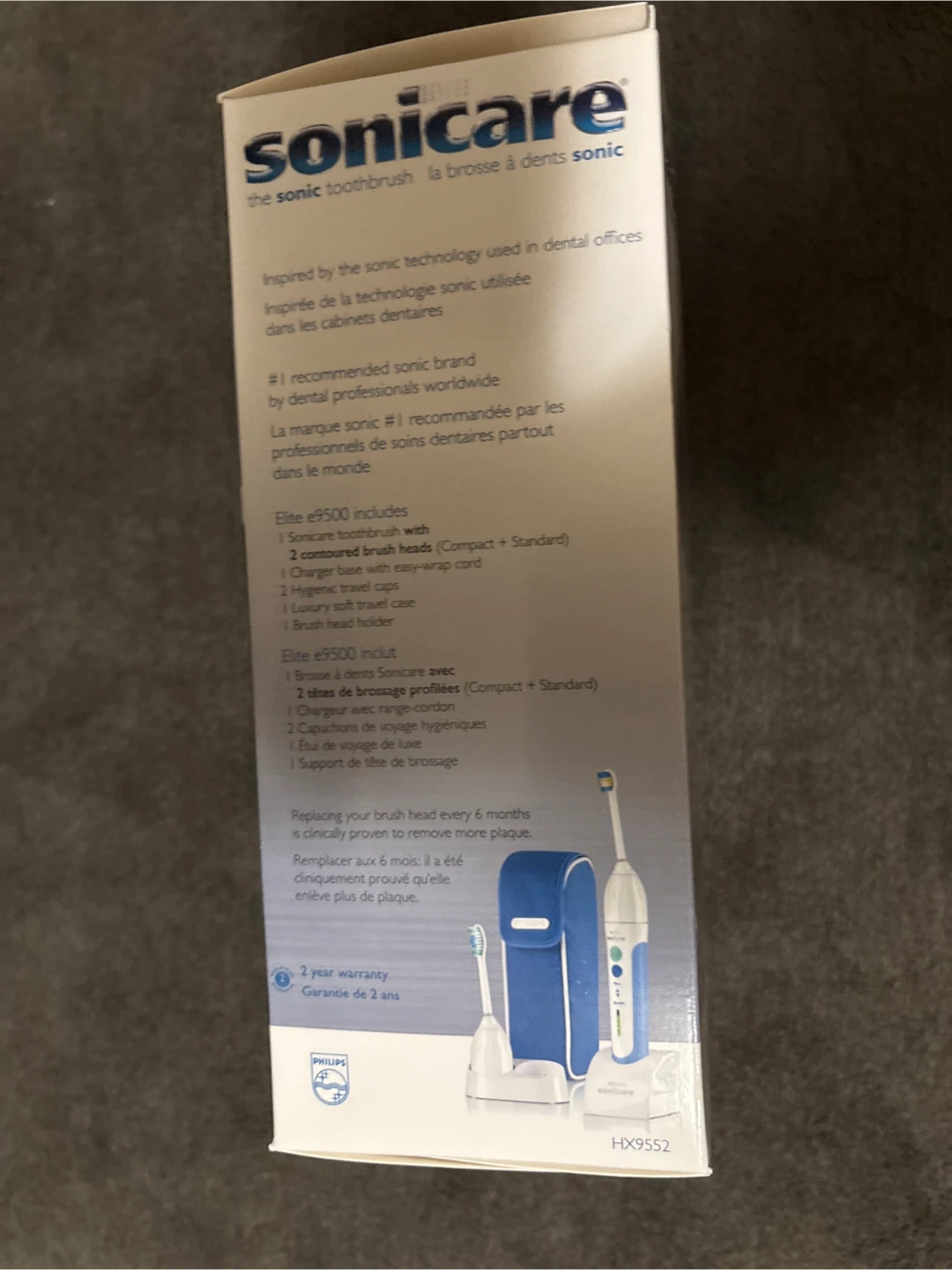 New Philips Sonicare Elite e9500 Electric Toothbrush - photo 3