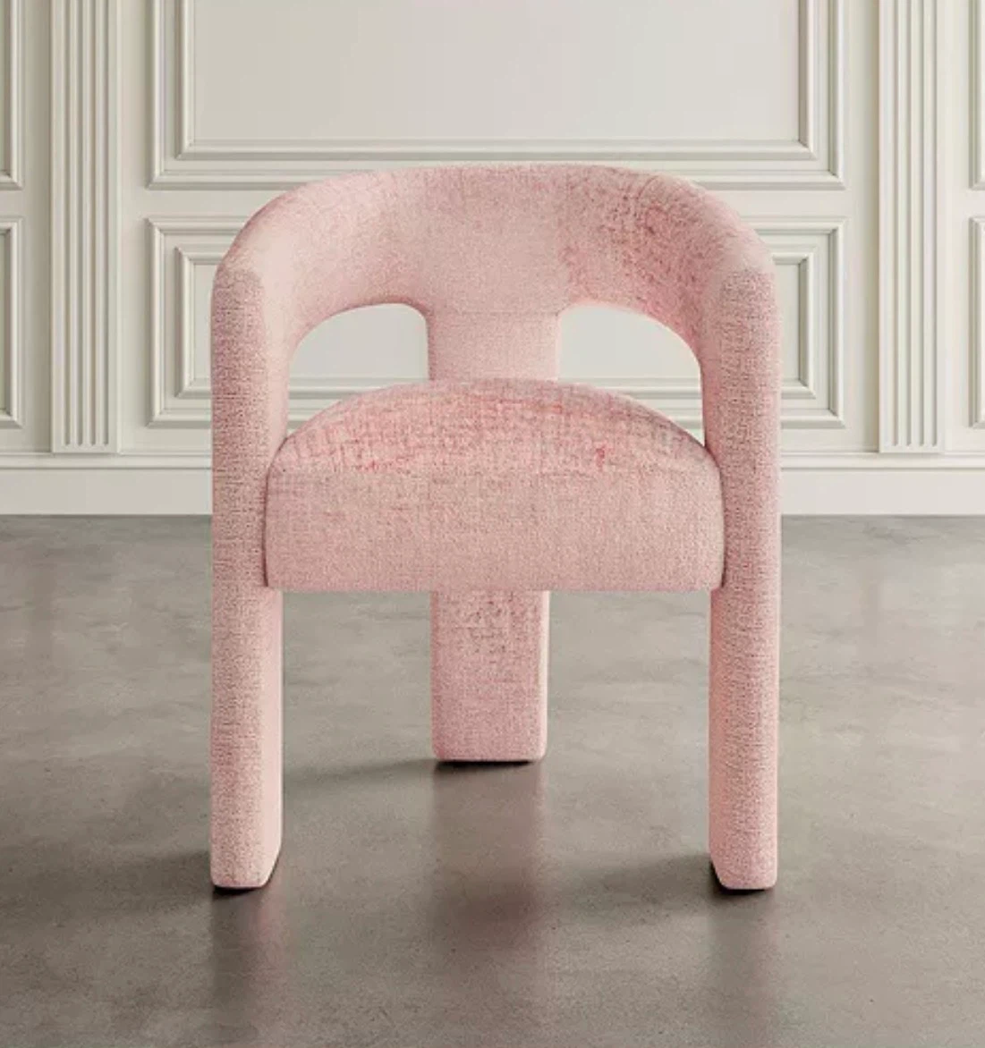 Modern Pink Accent Chair